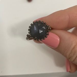 Blue Topaz Pandora Ring